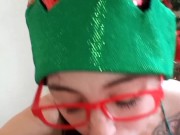 POV deepthroat THROAT PIE merry Christmas ONLYFANS 6/16