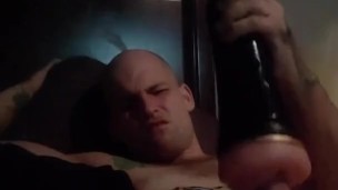 Shiloh Jerking off cock with fleshlight