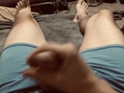 Beating Off While Home Alone
