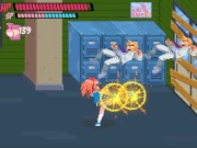 Lewd City Girls [Hentai pixel game] mixed sex facial blowjob while face siting 4/16