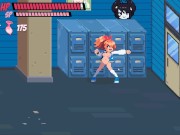 Lewd City Girls [Hentai pixel game] mixed sex facial blowjob while face siting 8/16