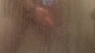 Cumming in the shower 