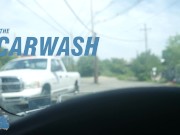 HIS DICK SLIPS in at PUBLIC CAR WASH | TRAILER | ONLYFANS 1/16