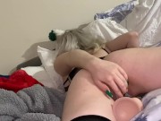 Solo Holiday Edged Pussy with Many Toys 3/16