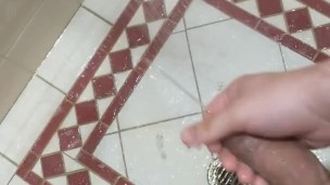 Young Stud Pisses On Hairy Body and Talks Dirty While Stroking Thick Cock - Verbal Piss Daddy