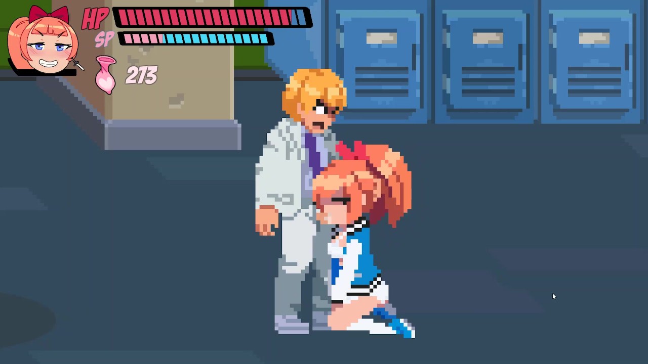 Bonus Lewd City Girls [hentai Pixel Game] Deepthroat And Cum In Mouth