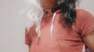 vibrator tease through party dress