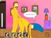 The Simpsons - Marge x Flanders - Cartoon Hentai Game P63 5/16