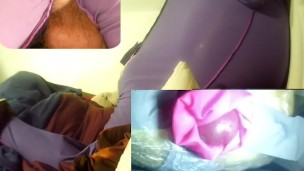 fette abgefüllte Sau Nussija spritzt minutenlang seine riesen Ladung Sperma rein - geiler Orgasmus