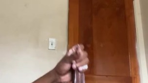 Long BBC slow stroke with cumshot ❤️