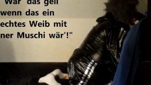 geiler Wolf Prollf säuft ein Fass aus und spritzt sein Sperma rein - geiler lauter Orgasmus