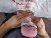 Christmas footjob for stepbrother - Leyla Lovegood (Trailer) 2/16