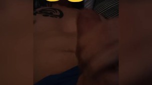 Cumming after wanking for ages