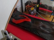 Vacbed complete session - Vacbed with gloves - Screenshot 10 of 16 - Self Bondage