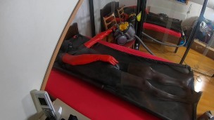 Vacbed complete session - Vacbed with gloves