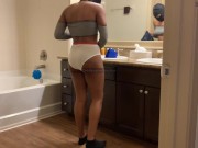 Wedgie Girl Christmas 7/16