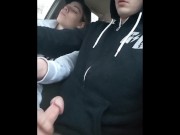 Heather Kane ALMOST caught jerking off cock while being driven to next Porn Shoot 13/16