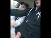 Heather Kane ALMOST caught jerking off cock while being driven to next Porn Shoot 4/16