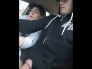 Heather Kane ALMOST caught jerking off cock while being driven to next Porn Shoot 6/16