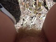 Foot fetish and pissing outdoors  Feet in Calvin Klein slippers POV 16/16