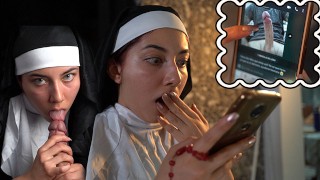 Freira ingênua é enganada pelo WhatsApp e exorciza um galo - RedTube