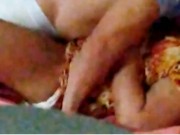 DRY HUMP TURNS TO CREAMPIE WHEN CHEATING WIFE SEES BIG HARD DICK 4/16