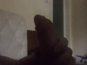 Masturbating