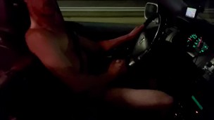 Naked drive at night