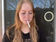 Young Smoker Big Tits 2/16