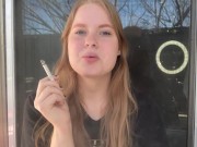 Young Smoker Big Tits 9/16