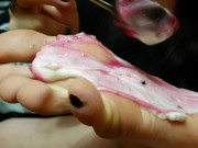 Suck own sweet feet and toes 4/16