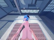 POV licking Ganyu's pussy, cum on her face - Genshin Impact Hentai. 13/16