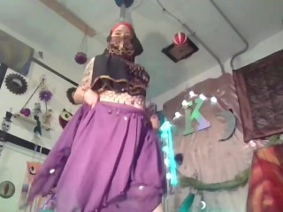 Sexy Arabic Goddess Belly Dancing Striptease veiled to Unveiled Worship her Arab Ass! SFW vintage