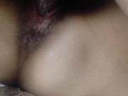 充满蜜汁的小穴只舔了一会就喷了,潮吹,舔鲍,喷水 3/16