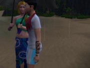 I caught up with a girl on the street and fucked right in the rain | Porno Game 3d 11/16