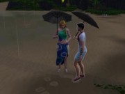 I caught up with a girl on the street and fucked right in the rain | Porno Game 3d 12/16