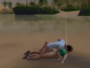 I caught up with a girl on the street and fucked right in the rain | Porno Game 3d 2/16