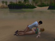 I caught up with a girl on the street and fucked right in the rain | Porno Game 3d 5/16