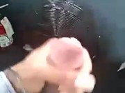 Bustin a nut at work