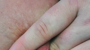 Big Tit Nipple Play in Car