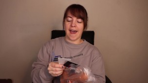 Unboxing - Realistic Thrusting Dildo with Strong Suction Cup and Rotating Beads!