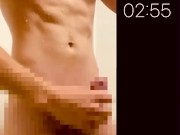巨根　マッチョ　立ち　射精　カウントダウン　countdown cumshot - Screenshot 4 of 16 - Cum Countdown