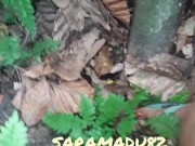 BIG ASS WIFE doggy in JUNGLE  Risky OUTDOOR  4/16