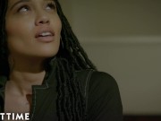 Stunning Lesbian With Big Breasts Make Love 1/16