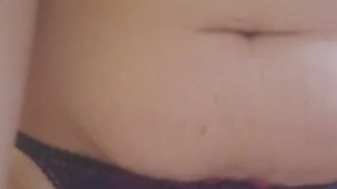 Passeio de dildo no assento de banheiro 3 g-stringedition