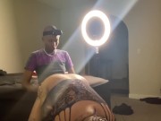 Ebony Strap on compilation (short)  8/16