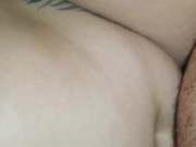 Pixie cummed inside while riding big dick 2/16