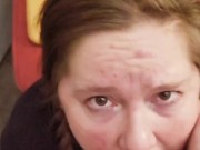 Close Up Wet Deep Throat and Messy Face Fuck with Eye Contact 10/16