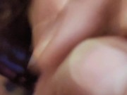 Close Up Wet Deep Throat and Messy Face Fuck with Eye Contact 16/16