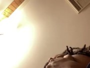 Daddy rubbing on my body after the Hot Tub 4/16